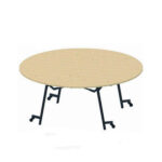 Okrugli sklopivi banket stol ABKSM Ø180