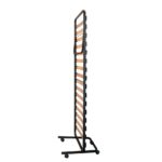 Sklopivi uzdužni krevet, madrac s oprugama - Slika 2