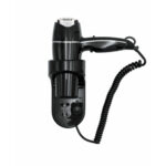 Sušilo za kosu s zidnom potporom TDS/2N – Crni